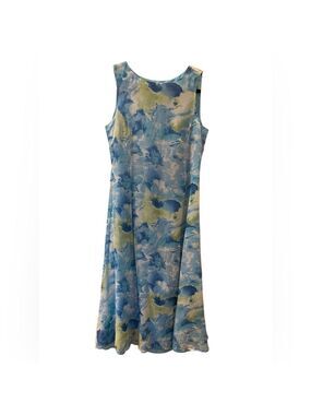 Crossing Pointe Anthropology Women’s Floral Pastel Silk Dress Size: 6